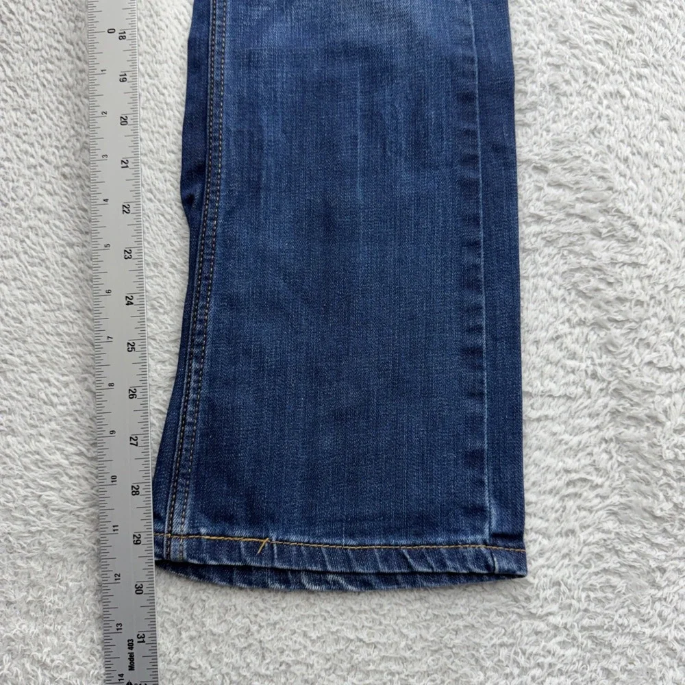 Levis 527 Mens Slim Bootcut Jeans Blue Medium Wash Denim 30x30